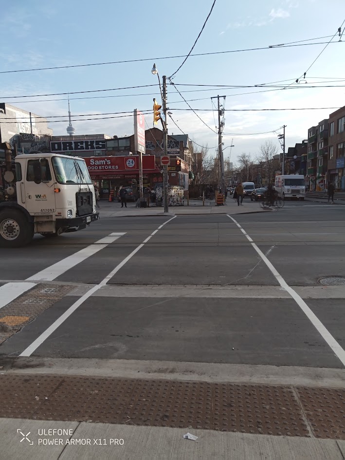 Made Better: crosswalk markings repainted